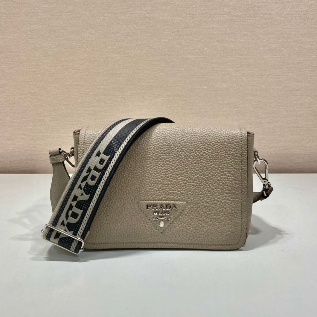 Prada  Leather Shoulder Bag