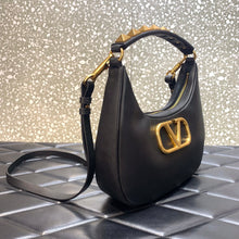 Load image into Gallery viewer, Valentino Stud Sign Hobo Bag
