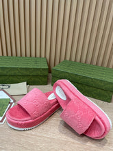 Load image into Gallery viewer, Gucci GG Platform Sandal
