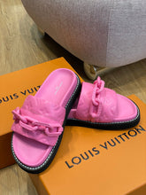 Load image into Gallery viewer, Louis Vuitton Sunset Flat Comfort Mule
