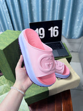 Load image into Gallery viewer, Gucci Slide Sandal With interlocking G
