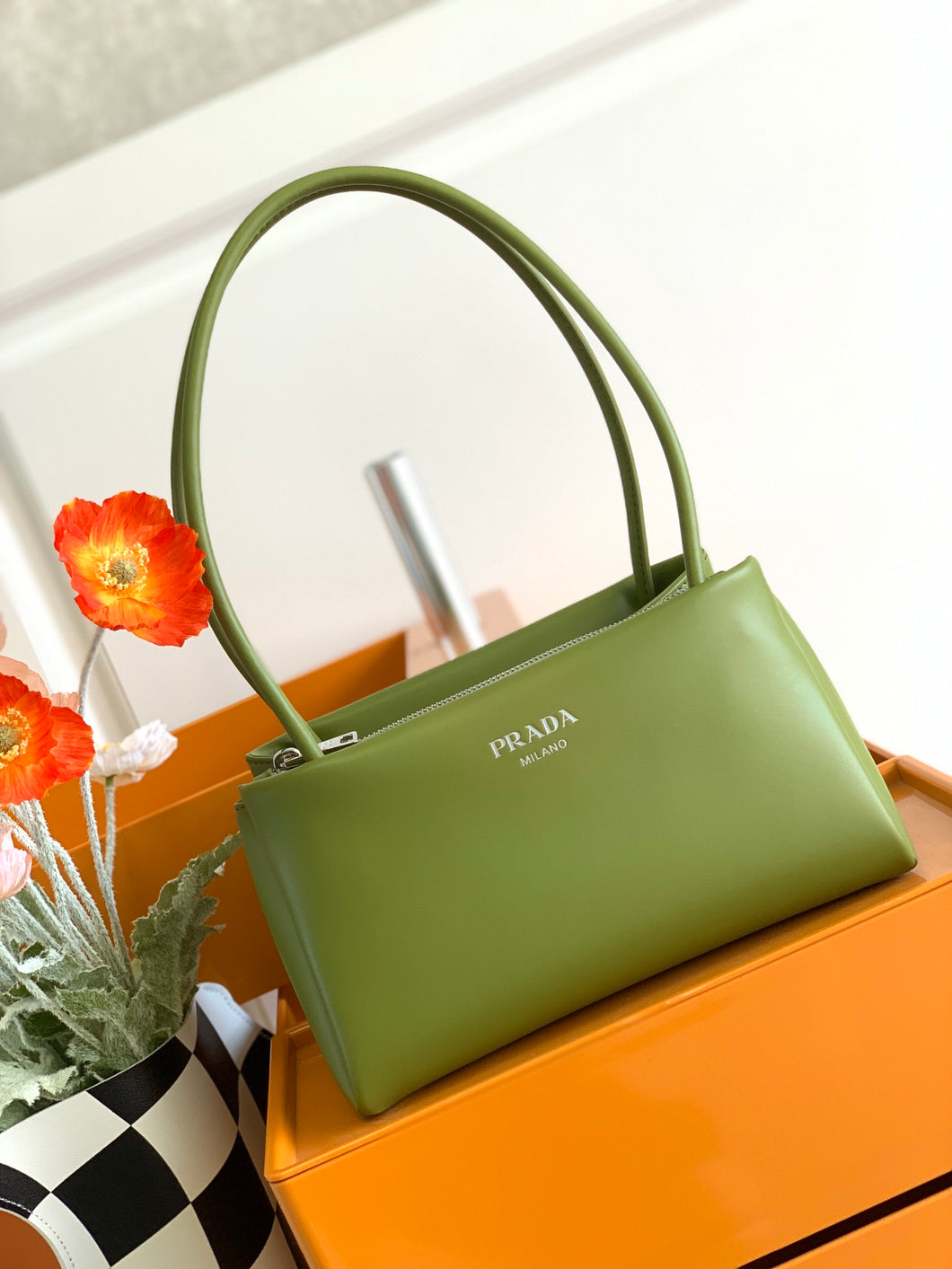 Prada Small Leather Prada Supernova Handbag