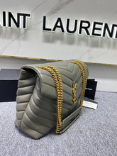 Load image into Gallery viewer, YSL Loulou Medium Chain Bag In Y Leather

