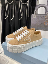 Load image into Gallery viewer, Prada Double Wheel  Nylon Gabardine Sneakers
