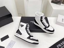 Load image into Gallery viewer, Prada Downtown Leather High Top Sneakers
