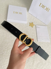 Load image into Gallery viewer, Christian Dior Leather Belt
