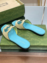 Load image into Gallery viewer, Gucci  Interlocking G Cut Out  Sandal
