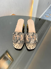 Load image into Gallery viewer, Gucci Interlocking G   Cut-out Sandal
