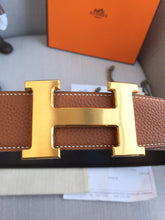 Load image into Gallery viewer, Hermes Leather Belt - LUXURY KLOZETT
