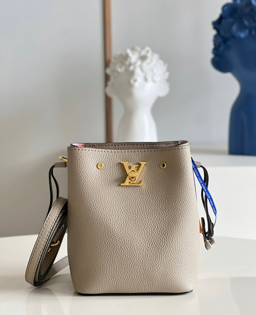 Louis Vuitton Nano LockMe Bucket Bag