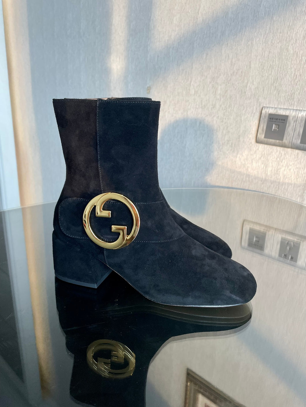 Gucci Blondie Ankle Boots