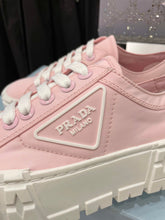 Load image into Gallery viewer, Prada Double Wheel  Nylon Gabardine Sneakers
