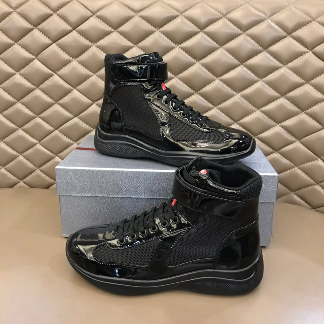 Prada America's Cup Hightop Sneakers