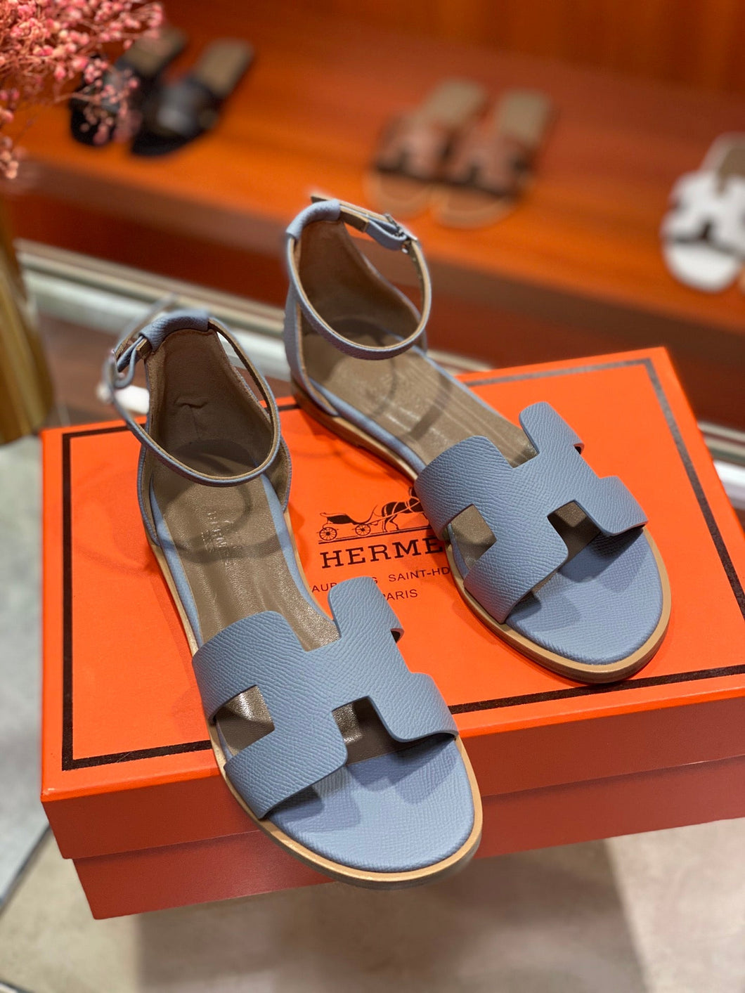 Hermes Santorini Sandals