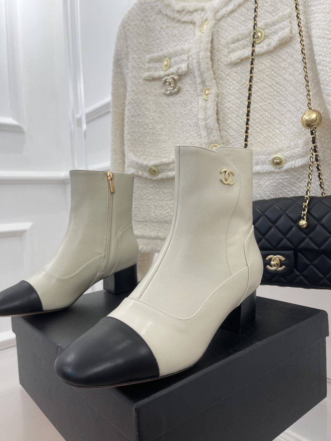 Chanel Ankle Boots