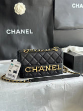 Load image into Gallery viewer, Chanel Front Logo Flap Bag
