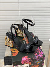 Load image into Gallery viewer, Dolce &amp; Gabbana Patent Leather Sandals
