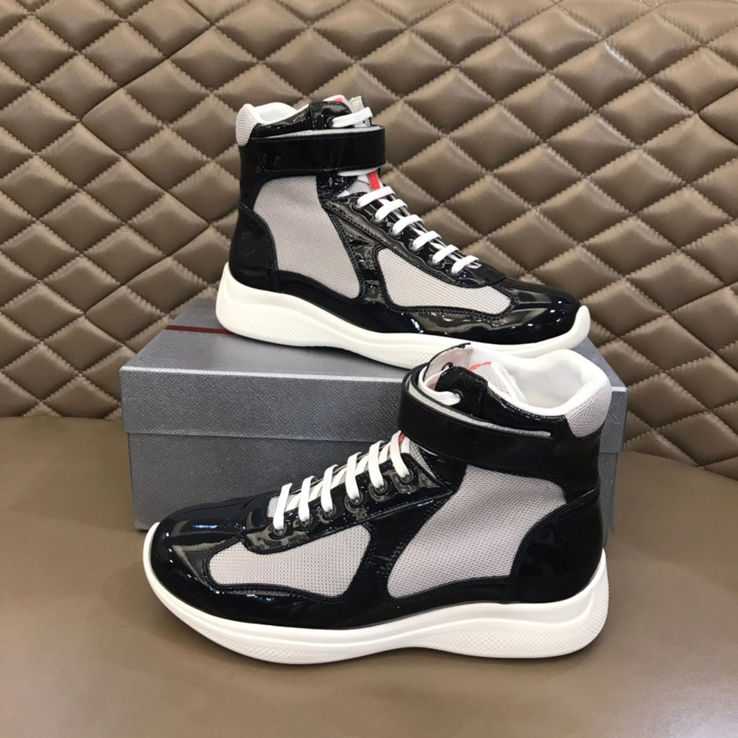 Prada America's Cup Hightop Sneakers