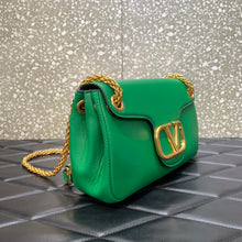 Load image into Gallery viewer, Valentino Stud Sign Nappa Shoulder  Bag
