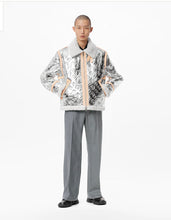 Load image into Gallery viewer, Louis Vuitton Monogram Mirror Shearling Jacket
