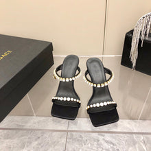 Load image into Gallery viewer, Versace Medusa Rhinestone Mules
