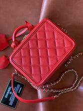 Load image into Gallery viewer, Chanel Caivar Filigree Vanity  Bag

