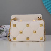 Load image into Gallery viewer, Valentino Garavani Medium Roman Stud The Shoulder Bag In Nappa With Chain
