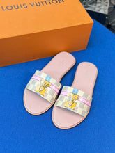 Load image into Gallery viewer, Louis Vuitton Lock It  Flat Mule
