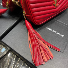 Load image into Gallery viewer, YSL Lou Mini Bag In Quilted  Grain  De Poudre Embossed Leather
