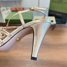 Load image into Gallery viewer, Gucci Women  Sandal With Interlocking G
