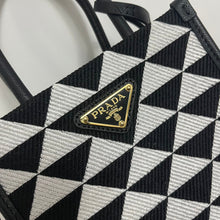 Load image into Gallery viewer, Prada symbole Jacquard fabric Micro  Bag
