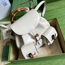 Load image into Gallery viewer, Gucci Bamboo Small Backpack
