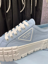 Load image into Gallery viewer, Prada Double Wheel  Nylon Gabardine Sneakers
