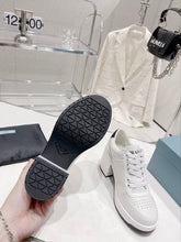Load image into Gallery viewer, Prada Downtown High Heel Leather Sneakers
