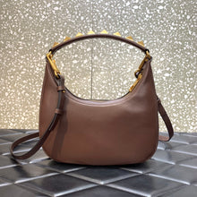 Load image into Gallery viewer, Valentino Stud Sign Hobo Bag

