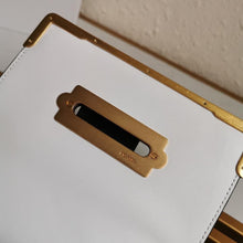 Load image into Gallery viewer, Prada Leather  Cahier Bag - LUXURY KLOZETT
