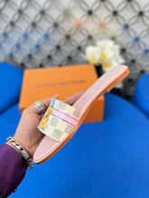 Load image into Gallery viewer, Louis Vuitton Lock It  Flat Mule
