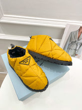 Load image into Gallery viewer, Prada  Paddled Nylon Slip on Shoes
