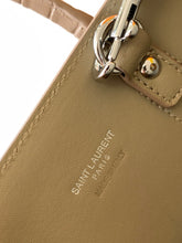 Load image into Gallery viewer, YSL Classic Sac De Jour Nano  In Crocodile Shiny Embossed Leather

