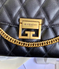 Load image into Gallery viewer, Givenchy GV3 Medium Bag In Diamond Quilted Leather
