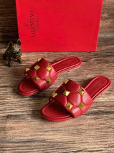 Load image into Gallery viewer, Valentino Slides - LUXURY KLOZETT
