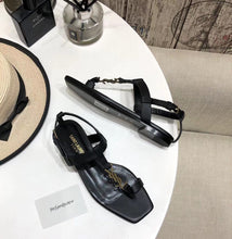 Load image into Gallery viewer, YSL Cassandra Flat Sandals
