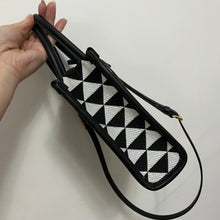 Load image into Gallery viewer, Prada symbole Jacquard fabric Micro  Bag
