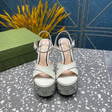 Load image into Gallery viewer, Gucci Interlocking G  Studs Sandal
