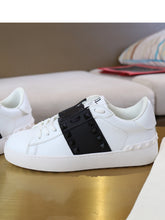 Load image into Gallery viewer, Valentino Calfskin  rockstud Untitled Sneakers
