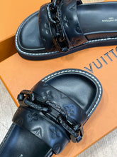 Load image into Gallery viewer, Louis Vuitton Sunset Flat Comfort Mule
