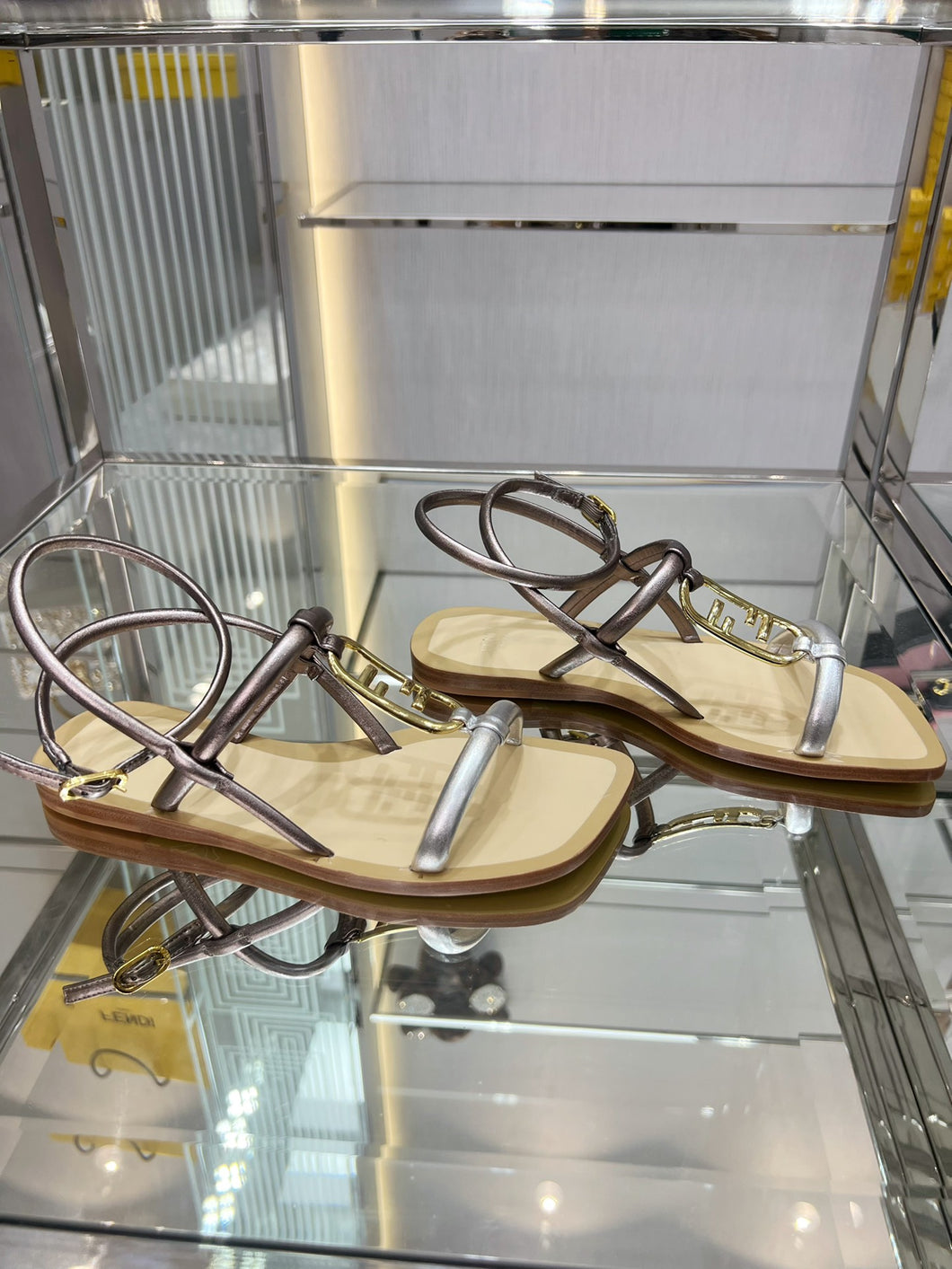 Fendi O'Lock Sandals
