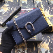 Load image into Gallery viewer, Gucci Dionysus Leather Mini Chain Bag - LUXURY KLOZETT
