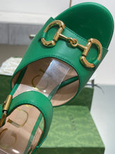 Load image into Gallery viewer, Gucci Platform Sandal With Horsebit
