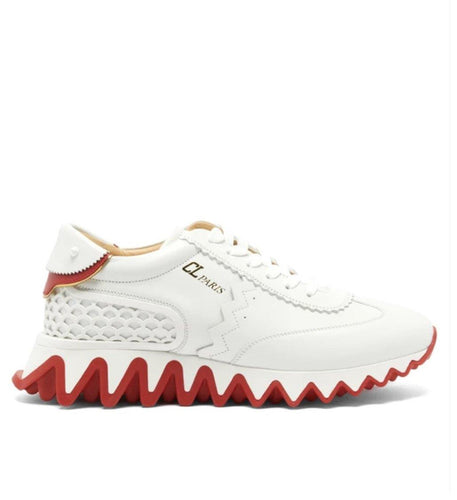 Christian Louboutin LoubiShark Leather Trainers - LUXURY KLOZETT